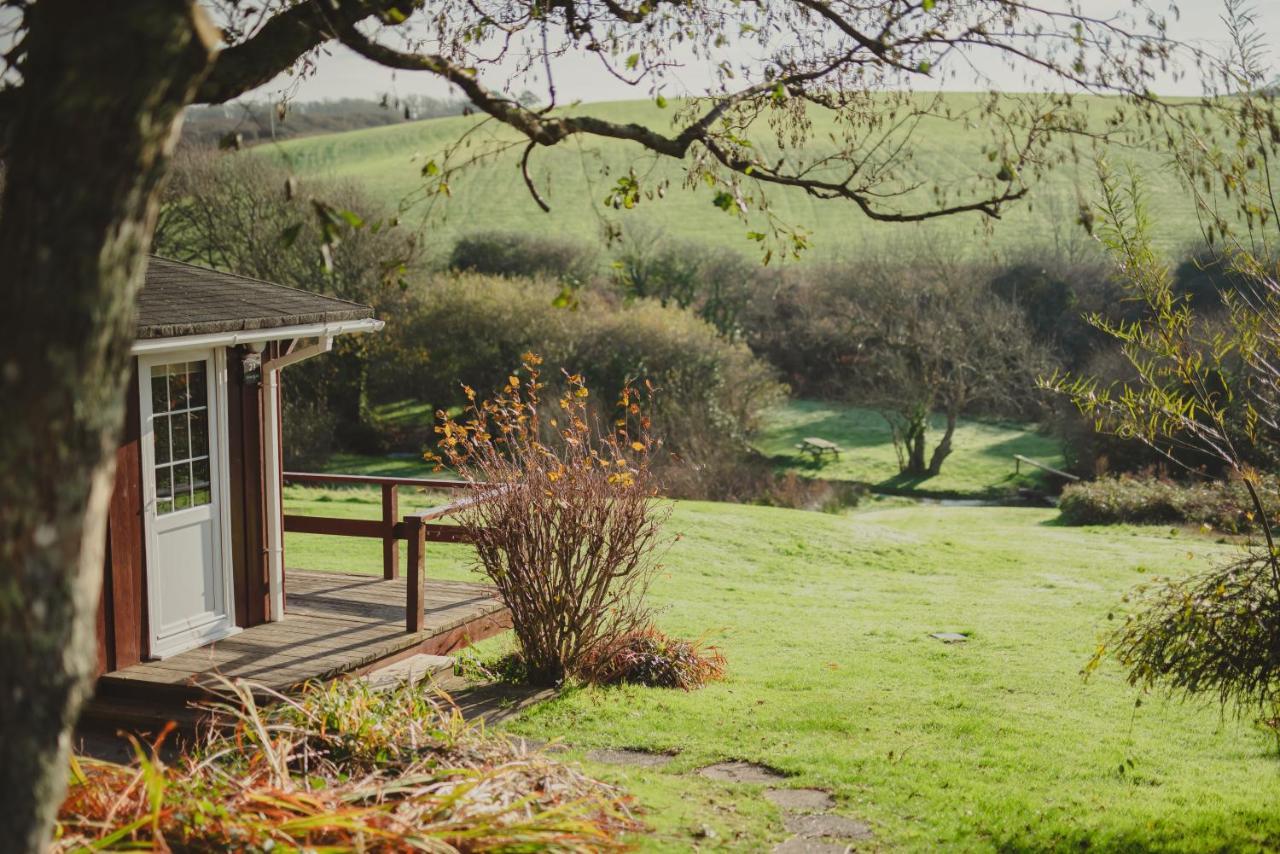 Timber Hill Self Catering Cedar Lodges ブロード・ヘブン エクステリア 写真